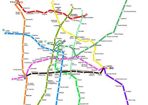 linea 2 del metro ciudad de mexico